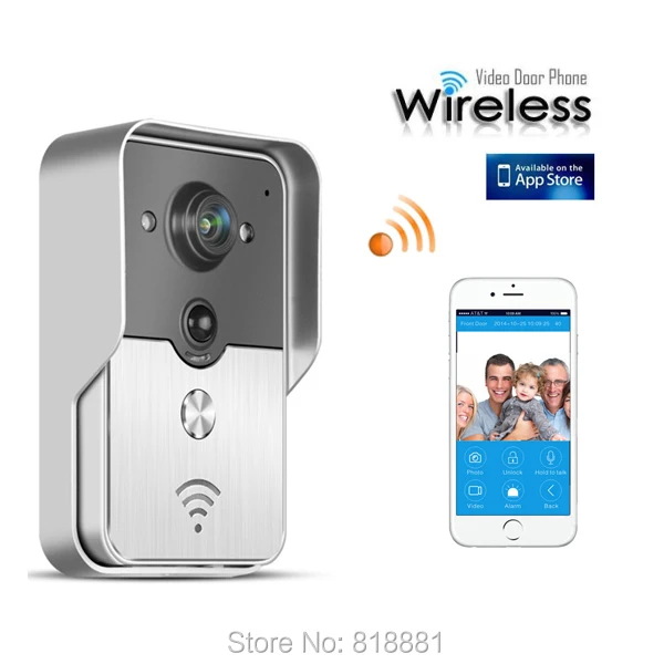 Hot Wireless 3G Wifi Doorbell Camera IP Video Door Phone