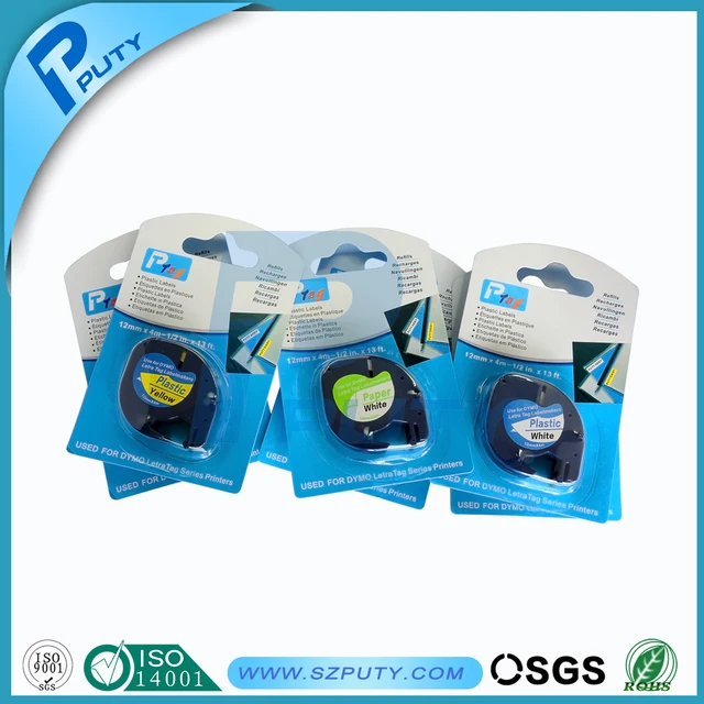 Best Price Dymo plastic LT label tape 91202 DYMO LetraTag Label Tape DYMO label printer 12mm*4m black on yellow Best Price Dymo plastic LT label tape 91202 DYMO LetraTag Label Tape DYMO label printer 12mm*4m black on yellow