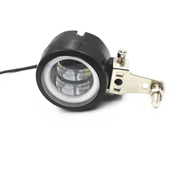 

Universal 20W LED Work Lights Round Spot Driving Fog Lamp Headlight Offroad Motorcycle ATV Old School Bobber Street bike