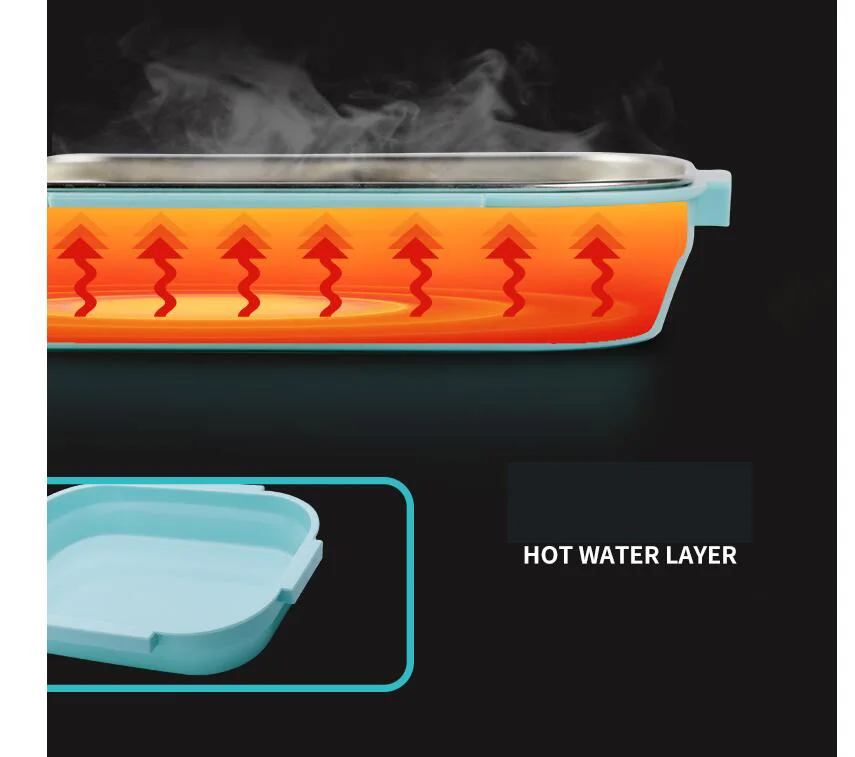 304 термос тепловой Ланч-бокс из нержавеющей стали для детей и взрослых, герметичный контейнер для еды в японском стиле, портативный