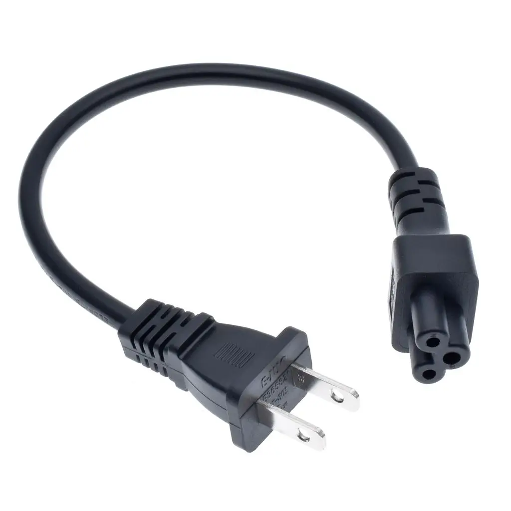 

EU Power Adaptor Cord, European 2pin Male Plug to IEC 320 C5 Micky Adapter Cable For Notebook Power Supply,1 PCS