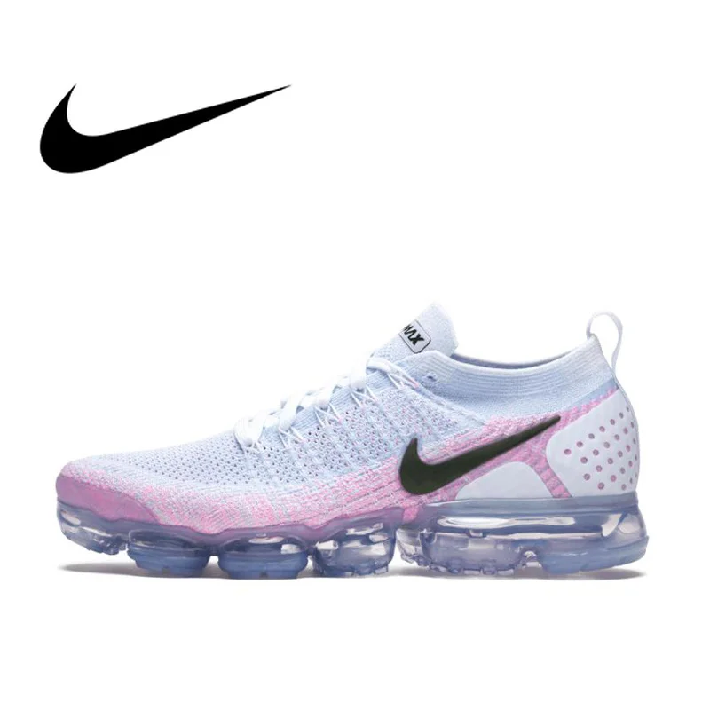 

New Arrival NIKE AIR VAPORMAX FLYKNIT 2 Original Women's Running Shoes Lace-up Durable Breathable Sneakers Designer Footwear