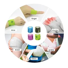 Спортивный пластырь для мышц поддерживает Спорт на открытом воздухе, фитнес безопасность боли в мышцах сильная растягиваемость облегчение наколенники дышащая повязка для мышц