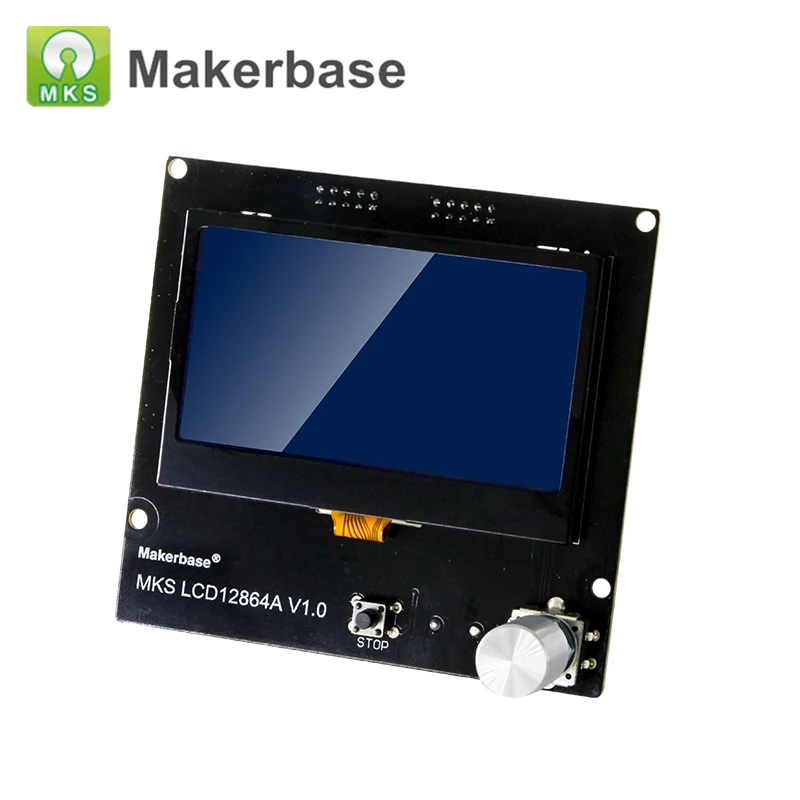 

Top Quality 3D Printer Smart Controller LCD 12864 Display 12864LCD Screen Panel for MKS Gen L Support RAMPS