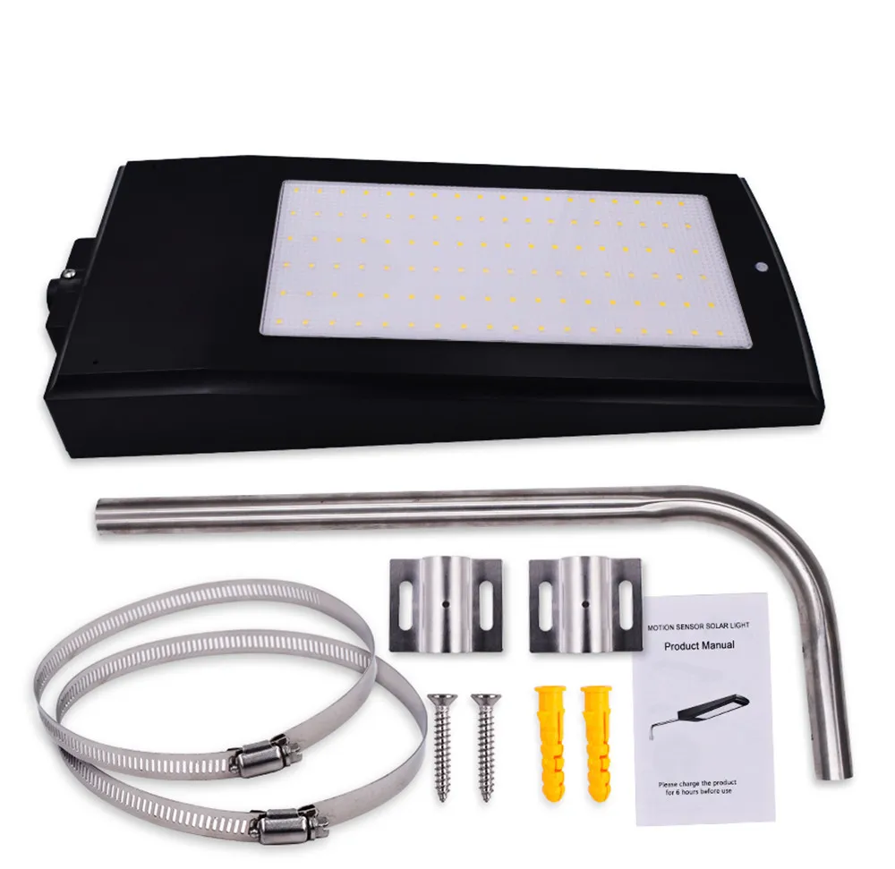 Movido a Energia Sensor de Movimento Parede ao ar Livre à Prova Leds Radar Solar Luz Dwaterproof Água Lâmpada Rua Quintal Caminho Jardim 15 w 108 2100lm 5 sensor wall light