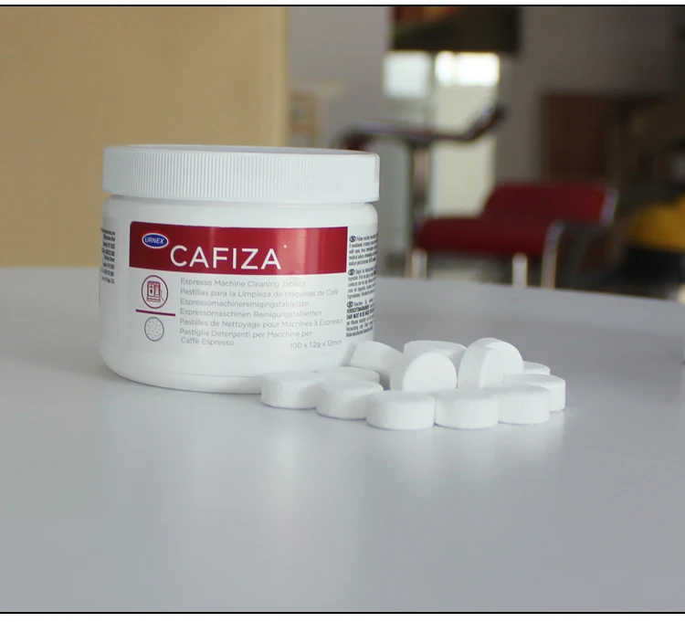 Urnex Cafiza Эспрессо машина очистки таблетки, упаковка 100x1,2 г