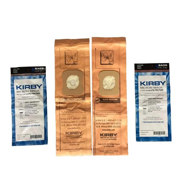 Fit For Kirby 9 Genuine Vacuum Micron Magic Bags G4 G5 197394 Fit For Kirby 9 Genuine Vacuum Micron Magic Bags G4 G5 197394 Generation 4 Gen