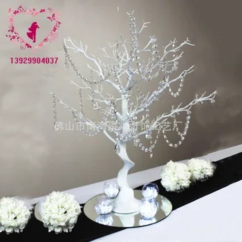 

1pcs Wedding decoration tree white resin Simulated tree bar/shop window display Wishing Tree