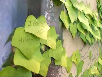 

kawaii sticky notes Leaves post it Maple Leaf stickers Creative note sticker paper memo pad stationery papelaria office supplies