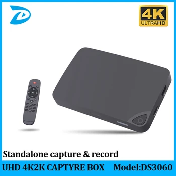 

HDMI Game Capture, 2 HDMI inputs and 4K video input supported, Capture HDMI videos and games to USB flash drive/TF MicroSD
