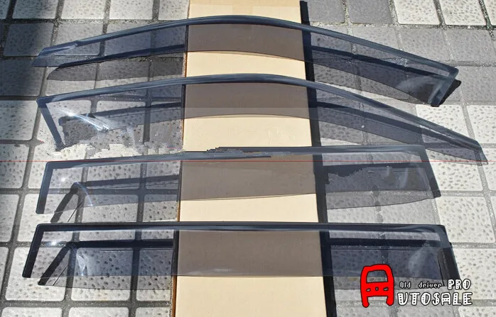 Наружный оконный козырек вентиляционный тент дождь/солнце/защита от ветра крышка отделка 4 шт. для BMW X3 F25 2011- новое поступление
