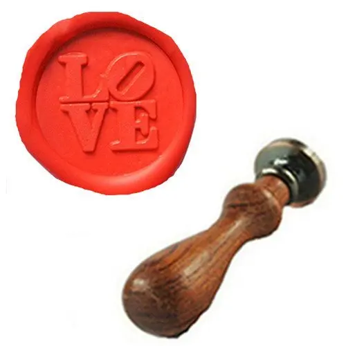 Mdlg Винтаж любовь индивидуальный логотип свадебные приглашения Воск уплотнительное штамп Щупы для мангала ложка подарочная коробка комплект