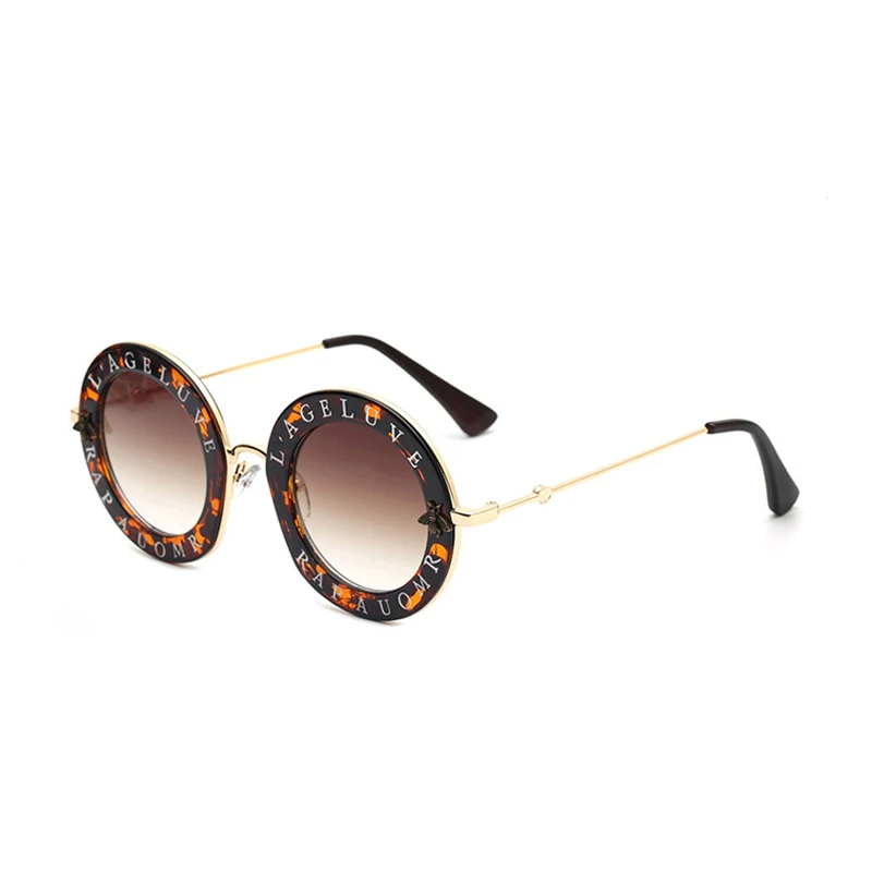 Модные круглые солнцезащитные очки для женщин для клуб для мужчин Роскошные Винтаж Защита от солнца очки Оттенки Óculos De