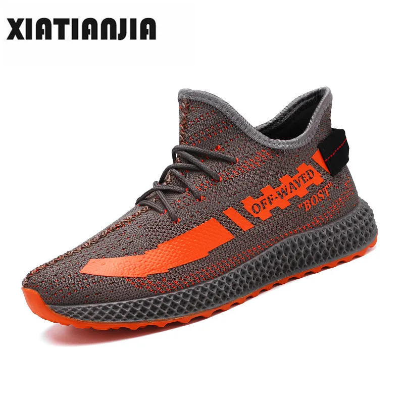

Men's Sneakers Erwachsener 2019 New Casual Mans Footwear Spring Breathable Mesh Shoes Light Fashion Male Shoes Chaussure homme