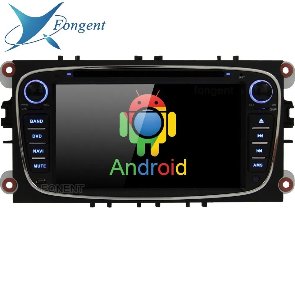  Car stereo Multimedia Android computer system unit GPS 2 Din Radio dvd player for FORD/Focus/S-MAX/