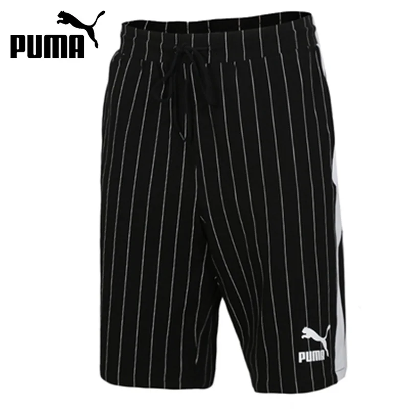 

Original New Arrival PUMA Pinstripe AOP Shorts Men's Shorts Sportswear