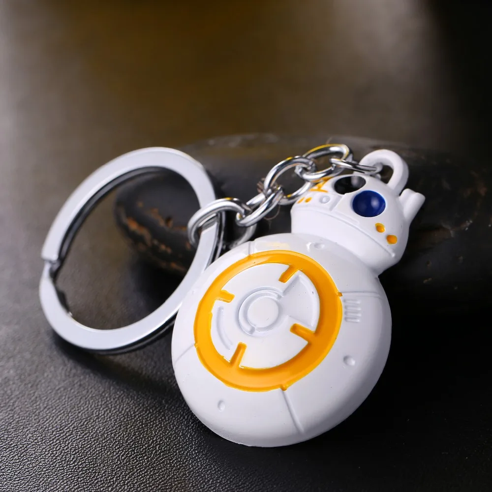 Mengtuyi ювелирные изделия брелок с изображением фильма Пробуждение силы BB 8 R2D2 робот
