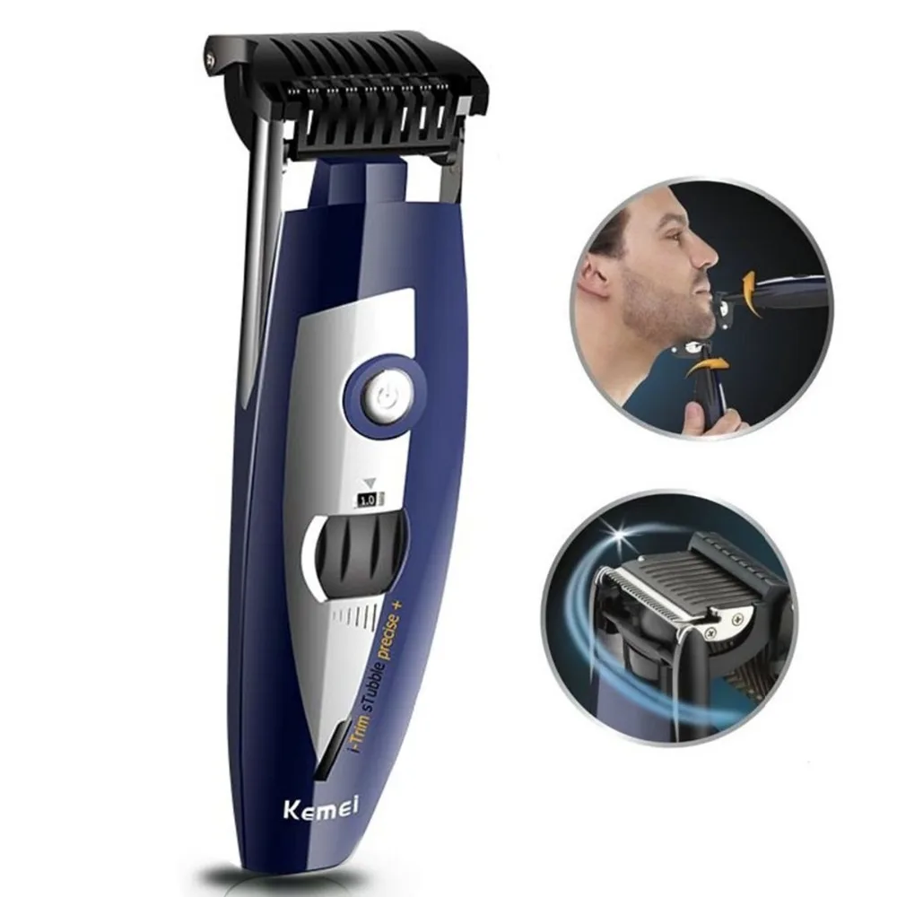 3in1 Professional beard hair trimmer stubble for men groomer beard