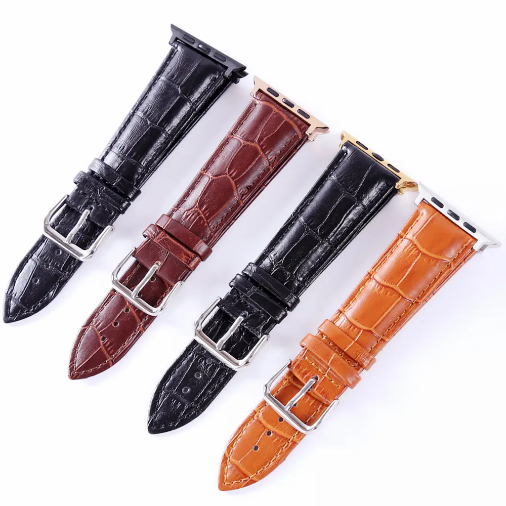 

38mm 42mm Strap For Apple watch High Quality Calf Leather Watchband For Apple watch band 38mm 42mm Super soft