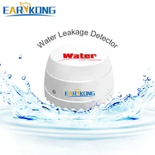Detector de fugas de agua inalámbrico para el hogar, sistema de alarma con Sensor de agua, alarma de intrusión, Wifi/GSM, 433MHz