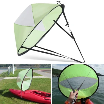 

Foldable Kayak Boat Wind Sail Sup Paddle Board Sailing Canoe stroke PADDLE Rowing Boats Wind sail Clear Window Kayak Wind