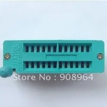 50 шт./лот IC испытаний универсальная ZIF гнездо 2.54 мм IC Разъем 24pin 24 Pin DIP