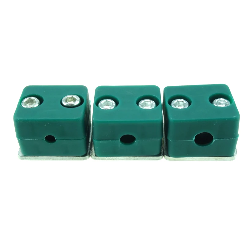 5PCS Bolted Plastic Clamp Tube Support Kit All Size