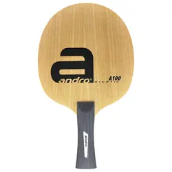 Андро ракетка для настольного тенниса A100 6 норма чистого дерева Быстрая атака петля лезвие ракетка для пинг-понга весло