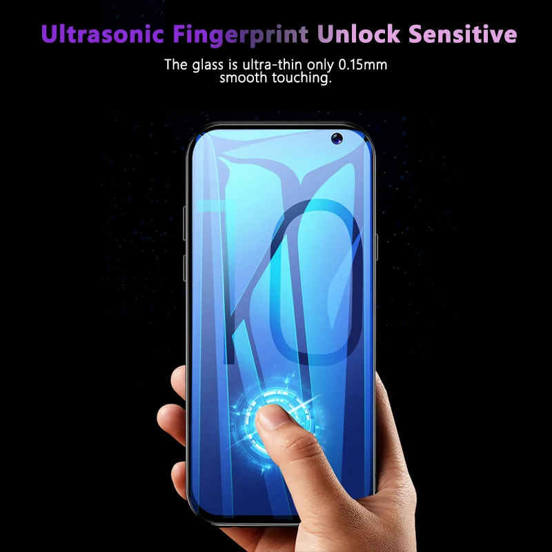 УФ жидкое стекло для экрана протектор Samsung Galaxy S10 S9 S8 Plus S10E 5D полное покрытие Клей