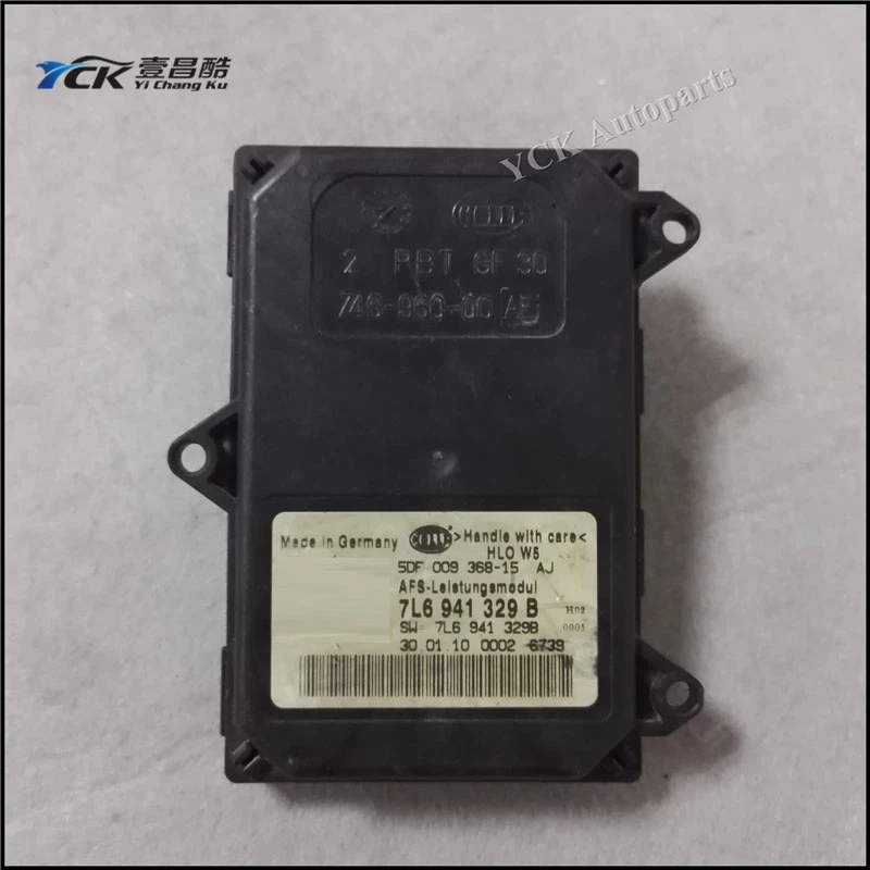 

1PC YCK Original AFS Leistungsmodul Adaptive Frontlighting System 7L6 941 329B 7L6941329B 5DF00936815 (Genuine and Used)