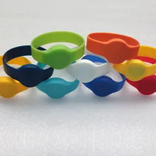 100 шт./лот 13,56 МГц 216 888 байт наручный браслет NFC браслет красочные ярлыки для браслетов