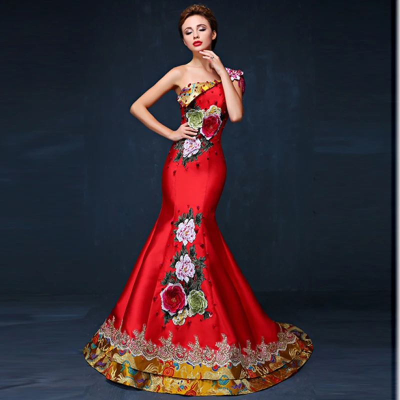 asian inspired evening gowns