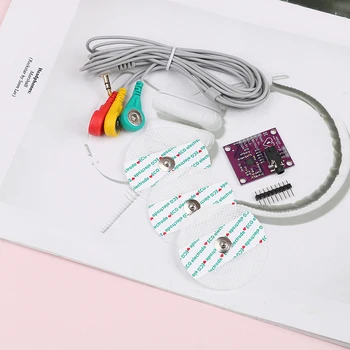 

Ecg module AD8232 ecg measurement pulse heart ecg monitoring sensor module kit