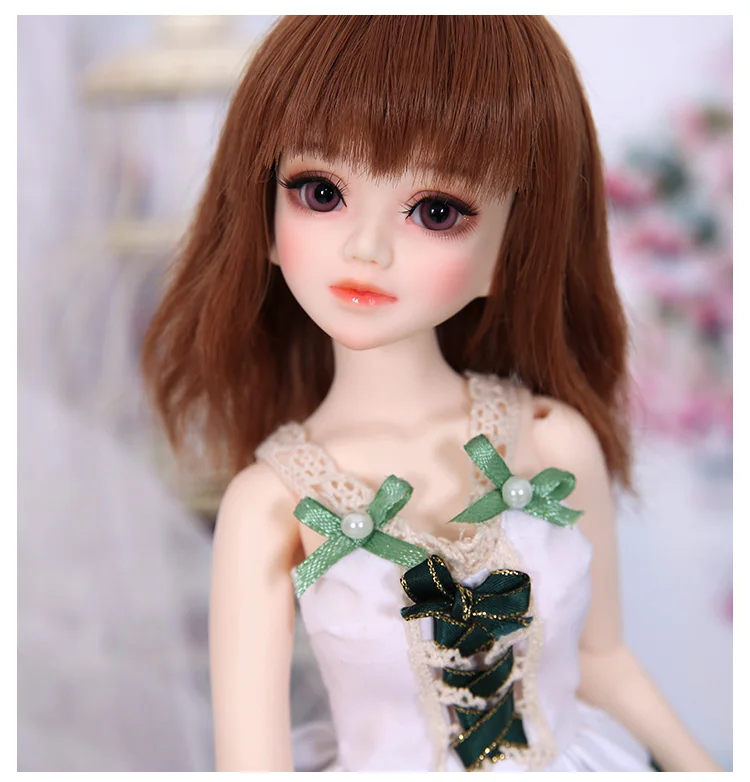 BJD Clothes 1/4 Doll Body For MSD Female Girl Good Dress YF4-373 For Unoa lusis Toy Doll Accessories