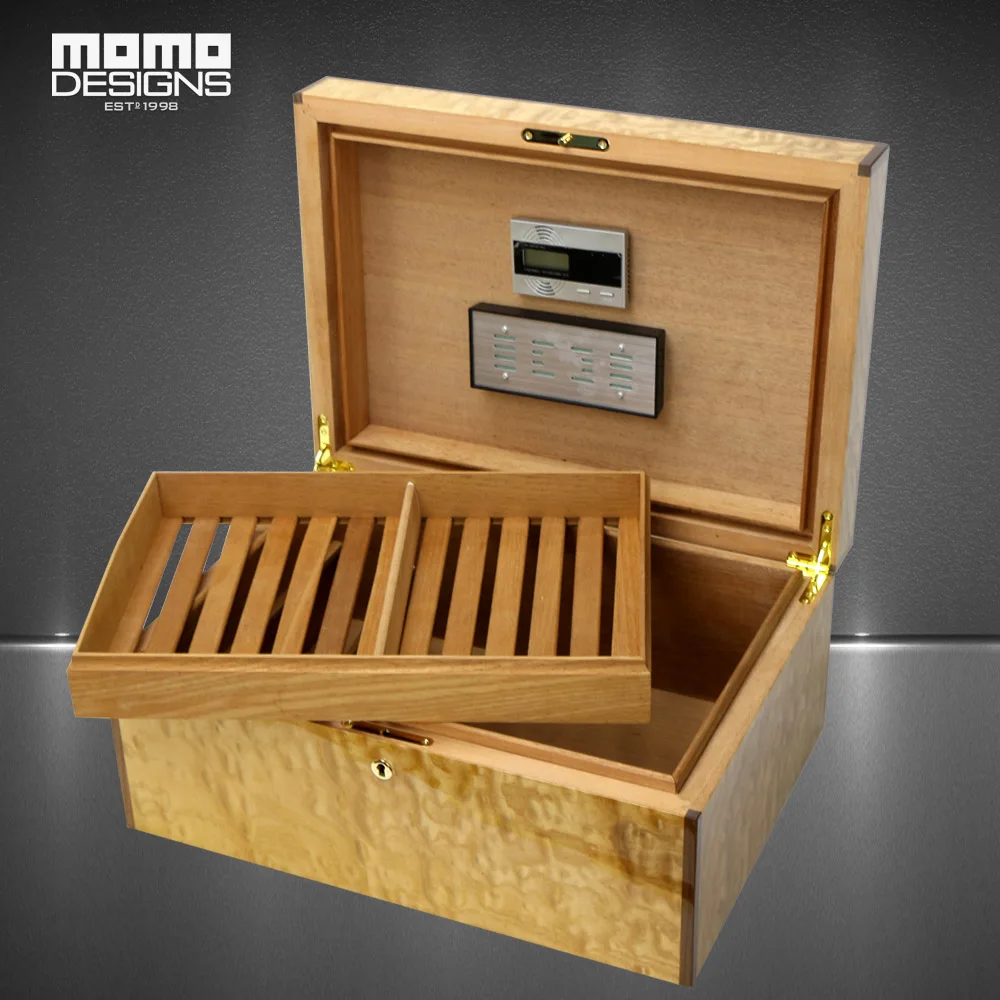 Deluxe Cohiba cigar box cedar wood humidor Rare Fraxinus rhynchophylla