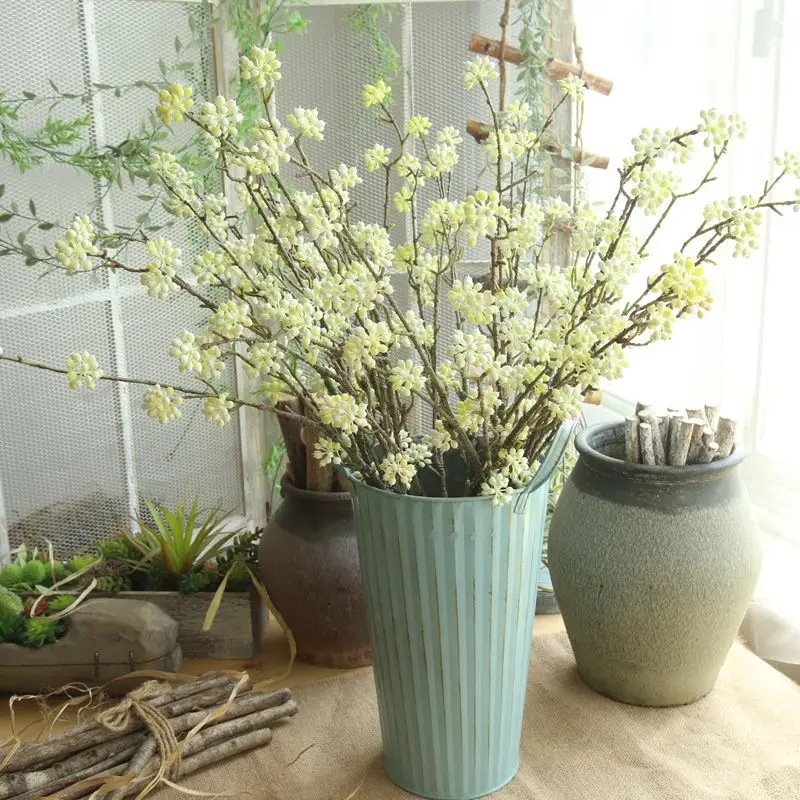 

Artificial Flower Christmas Flower Core Home Decor Wedding Decoration Flower Bouquet Plant Wall Accessories Fake Flower