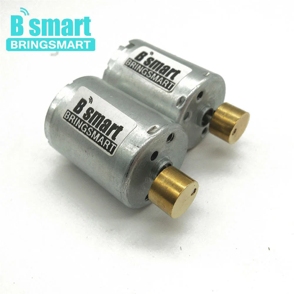 Bringsmart JRF370 18260 2 шт. мини двигатель постоянного тока 6 12 В мощный вибромотор для