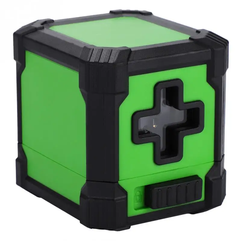 

2-Line Right Angle Laser Level Horizontal Vertical Line Level Self Leveling Cross Line Leveling Tool Green New Arrival