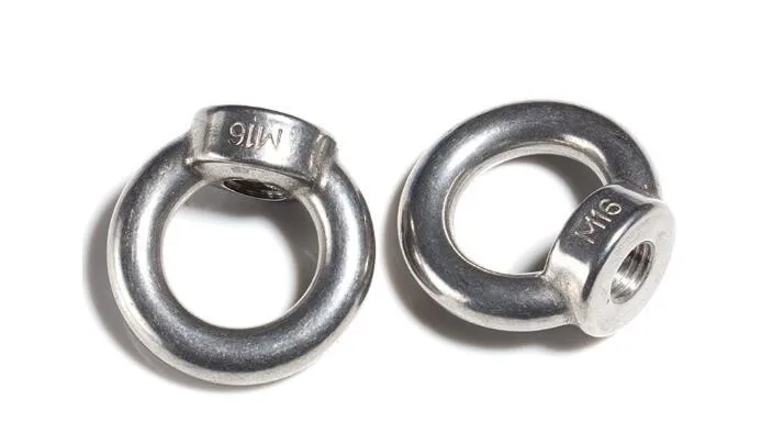 Рым-гайка din 582 12мм (белый цинк 1 шт) 243620. Кольцо с отверстиями для троса. Кольцо под гайку. Гайка под вальцовку 1/2 ns4-8. Рым болт m10 усиленный.