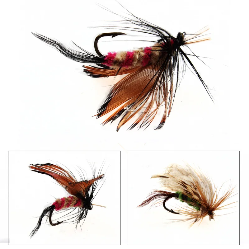 FS008 24pcs fishing Lure new style Flies Fishing baits artificial bait