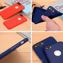 Красочный матовый Мягкий ТПУ чехол для iPhone 7 I7 Plus 7 Plus 6 6 S Plus черный гель для глаз силиконовые резиновые чехлы для телефонов кожаный чехол 400 шт