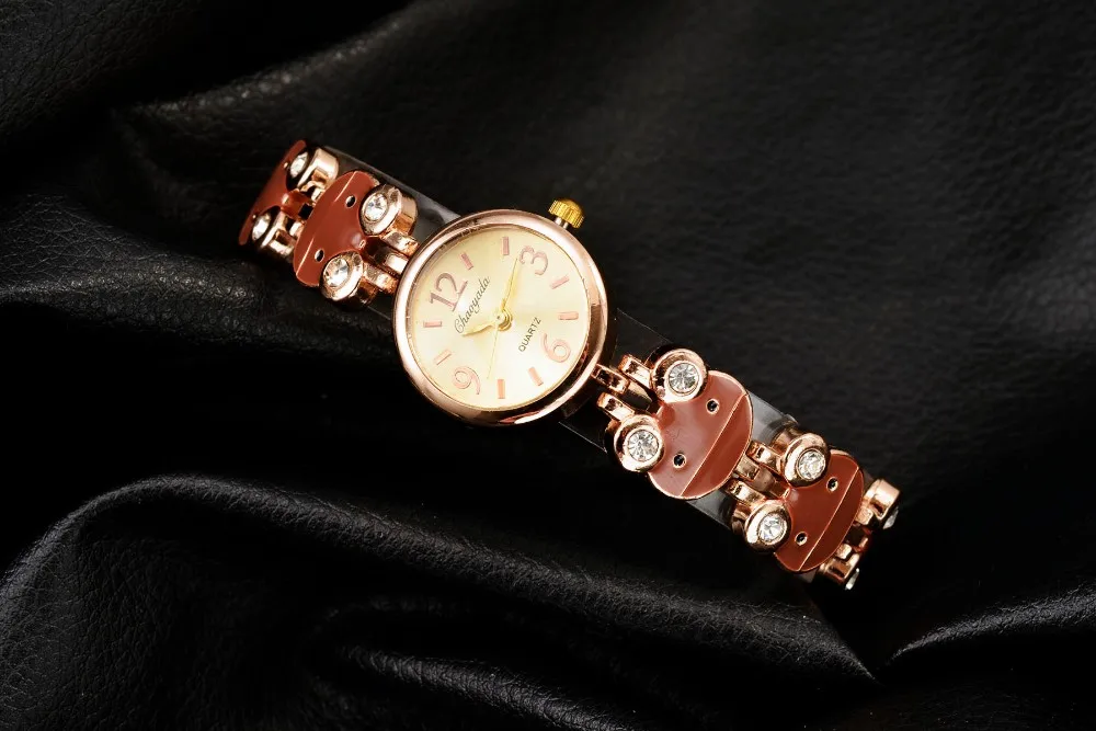 2021 New Fashion Slim Women Bracelet watches Lady Luxury Brand new Quartz wristwatch women skeleton sexy watch