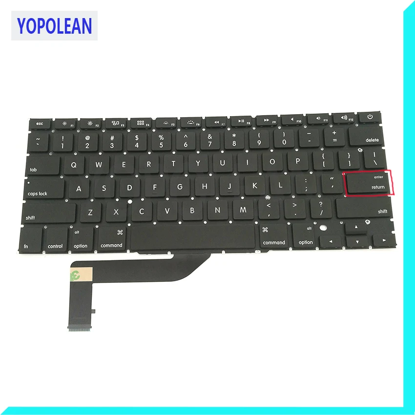 

New A1398 Keyboard US English Keyboard For Macbook Pro Retina 15" Replacement 2012 2013 2014 2015