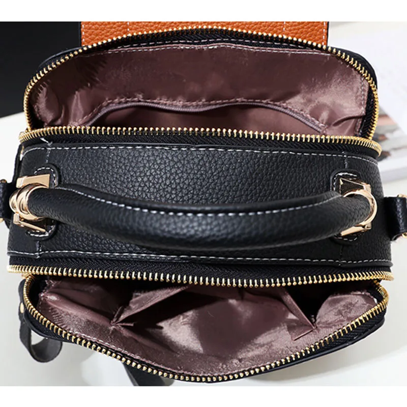 Women Fashion Leather Handbag Female Designer Simple Flap Messenger Bag Ladies Crossbody Shoulder Bags Bolsa Sac A Main SS7209 (3)
