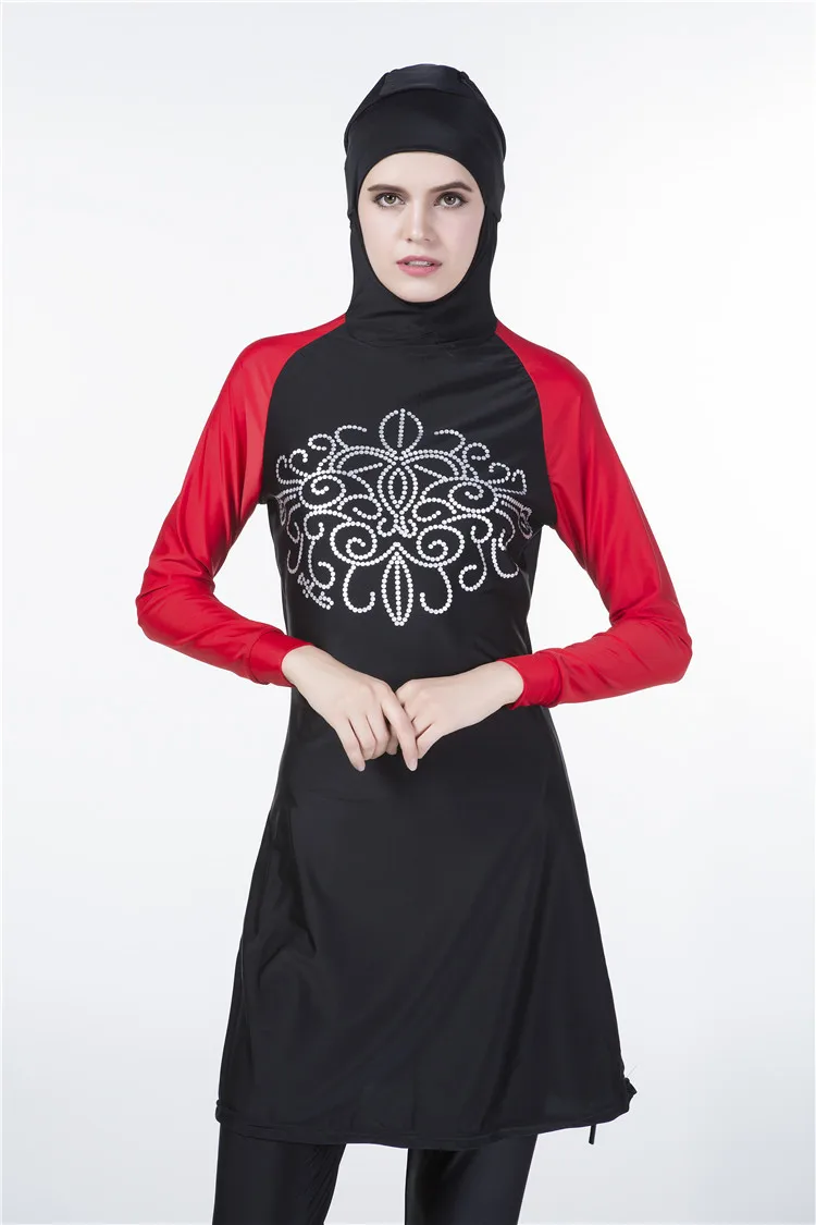 

5pcs/bag (can choose colors,size)Muslim Swimsuit Women's Conservative Swimsuit Beach Swimsuit Moslem