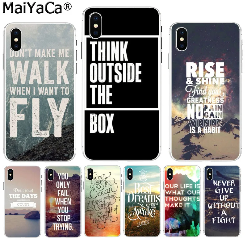 MaiYaCa с мотивами ислама цитаты защитный мобильный телефон чехол для Apple iPhone 8 7 6 6S Plus