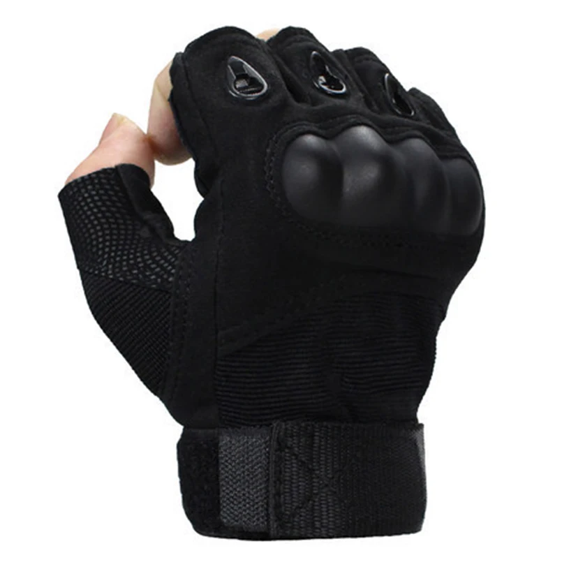 Спецназ мужские и женские спортивные перчатки на полпальца тактические перчатки армейские боевые скольжения совместное углеродное