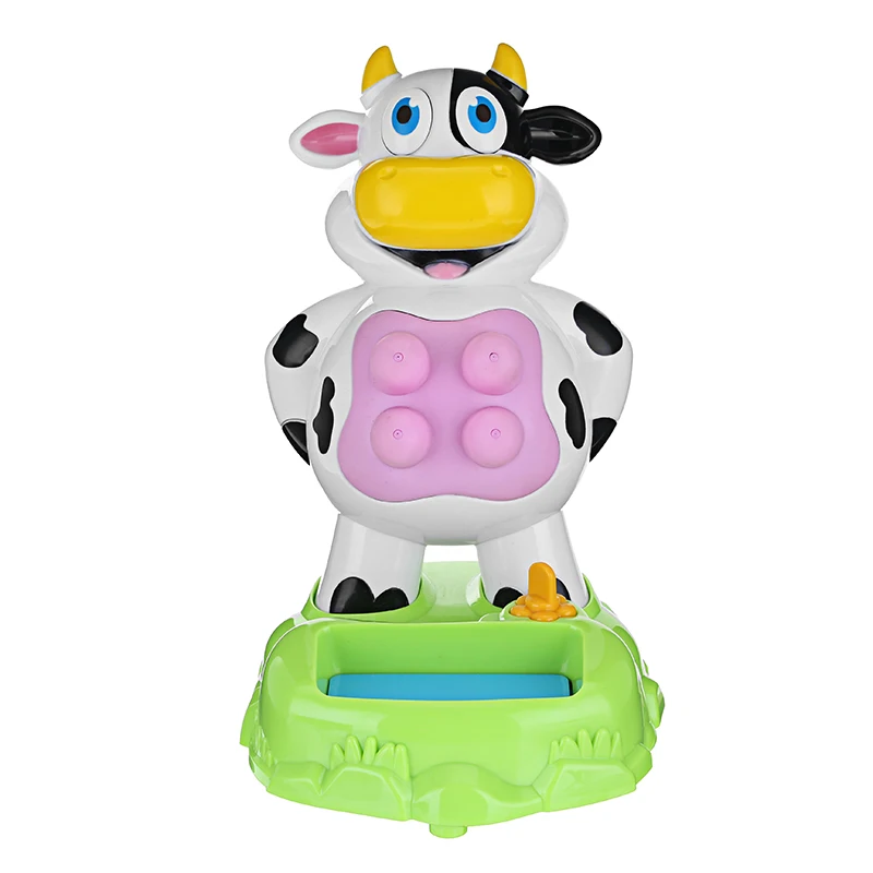 

Milk Cow Spray Water Games With Sound Families Desktop Fun Gadgets Anti Stress Toys Novelty Gags Practical For Kids Childen Toy