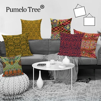 Vintage Cushion Cover Geometric Home Decorative Throw Pillow Covers Shabby Chic 45 X 45 Pillows Cases Sofa Cushions Covers Buy At The Price Of 3 09 In Aliexpress Com Imall Com