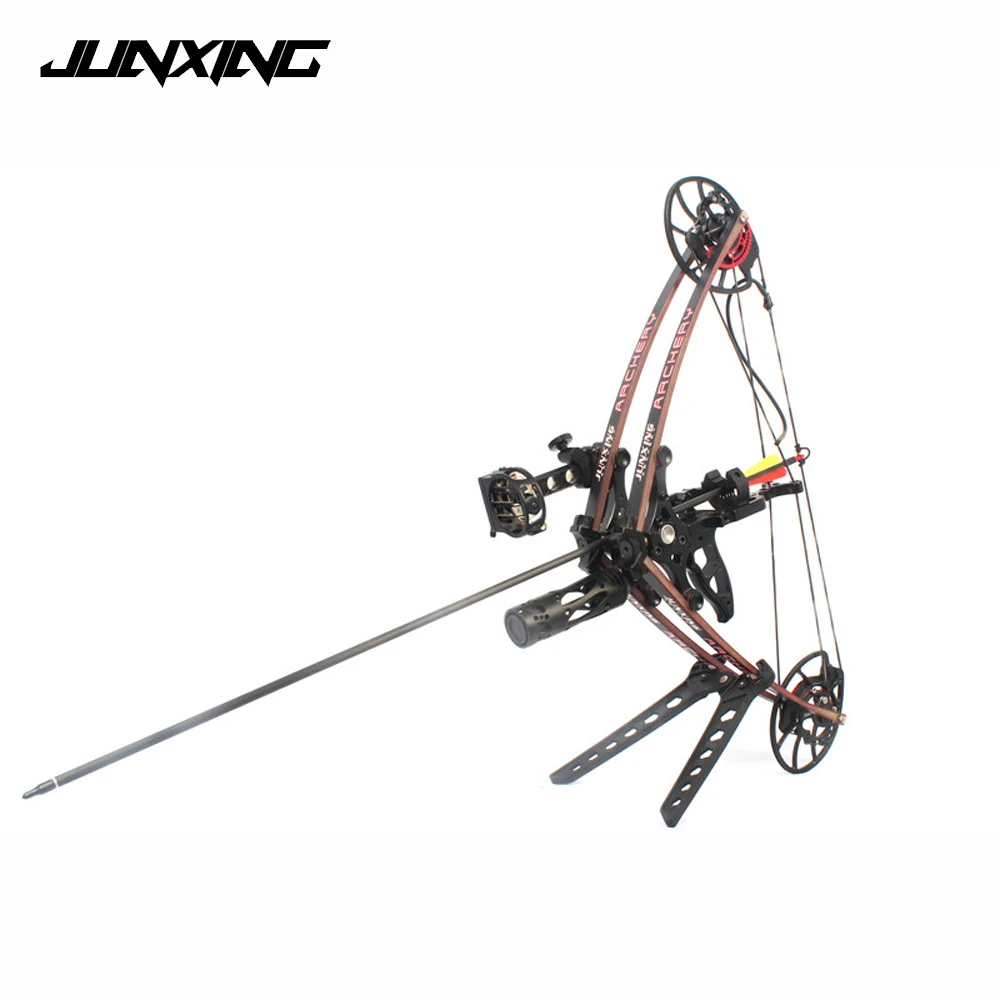 35 65 Lbs Compound Bow 330 Fps 25 29.5 Inch for Competition Practice